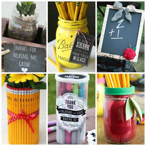 15 Back to School DIY Teacher Gifts - Make and Takes