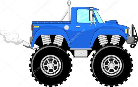 Monster truck 4x4 cartoon Stock Vector Image by ©hayaship #26955487