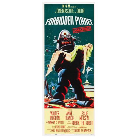 "Forbidden Planet" Film Poster, 1956 For Sale at 1stDibs | forbidden planet poster original ...