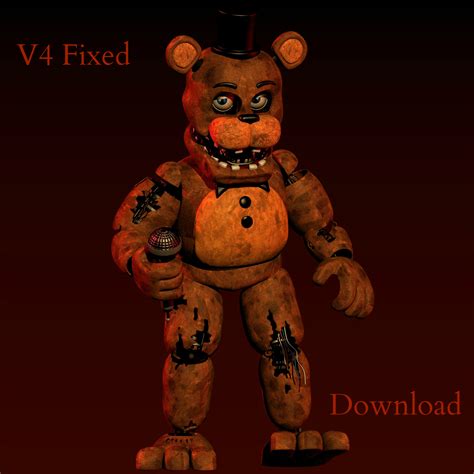 Withered Freddy V4 FIXED [DOWNLOAD] by CoolioArt on DeviantArt