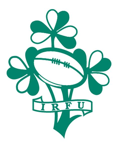 Ireland Rugby Logo The shamrock Greeting Card by Legi Gura