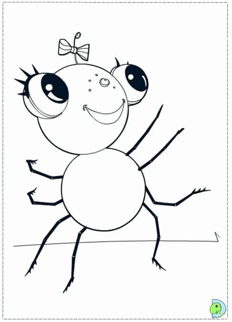 Miss Spider Coloring Pages - Coloring Home