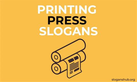 950 Catchy Printing Press Slogans & Best Printing Press Taglines