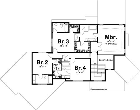 2 Story Modern Farmhouse House Plan | Shadow Creek in 2023 | House plans farmhouse, House plans ...