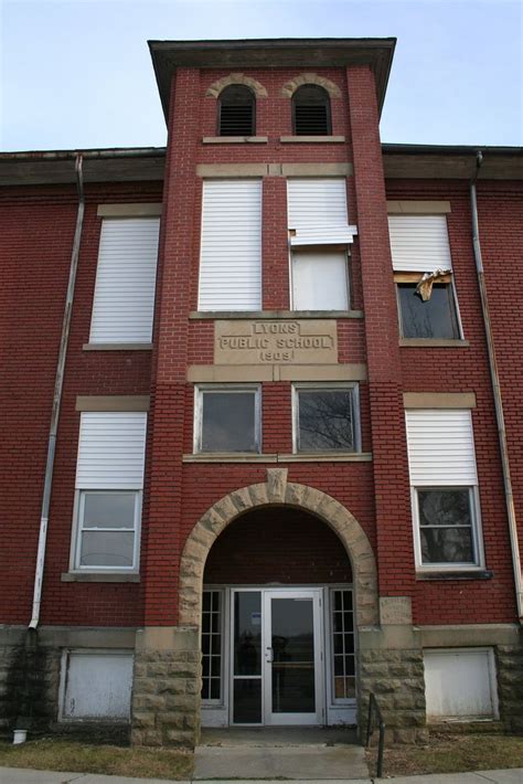 Lyons Schools, original school built 1909 | Abandoned places, Trip, Building