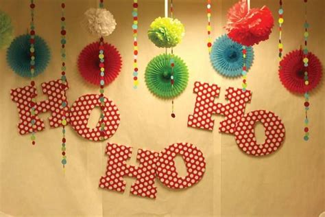 Christmas Party Christmas/Holiday Party Ideas | Photo 16 of 49 | Christmas party decorations ...