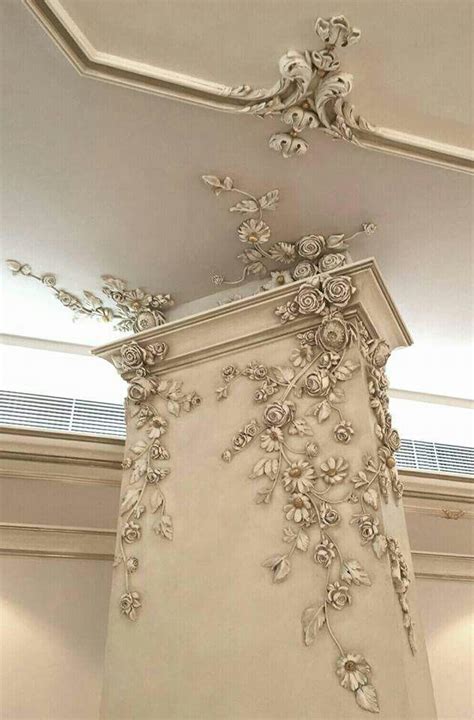 interior | Plaster wall art, Romantic home decor, Ceiling design