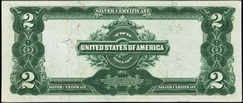 1899 Two Dollar Silver Certificate|World Banknotes & Coins Pictures ...