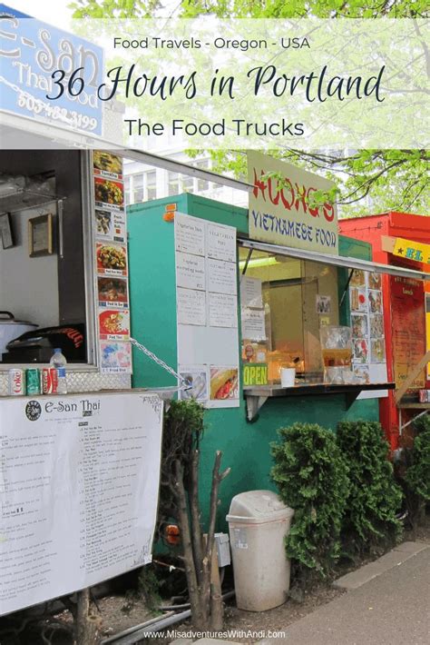 36 Hours in Portland Oregon USA: the Food Trucks. Portland food trucks ...