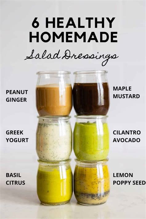 Healthy Salad Dressings - Green Healthy Cooking