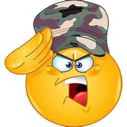 Military Salute Emoji Copy And Paste : Emoticon Emoticons Salutieren ...