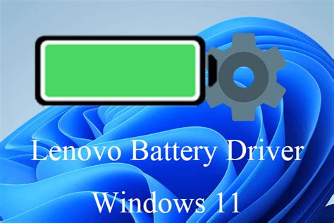 Download Lenovo Battery Driver Windows 11 and Related Drivers