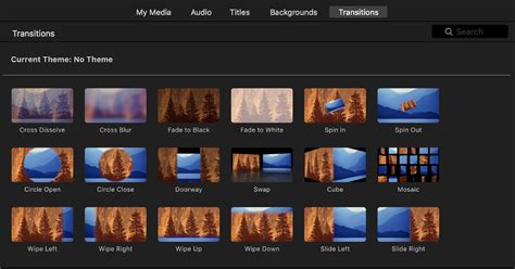 Modify transitions in iMovie on Mac - Apple Support