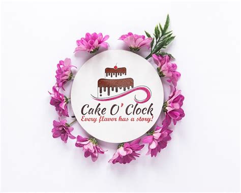 Cake Bakery Logo Template #108642 - TemplateMonster | Cake logo, Logo ...