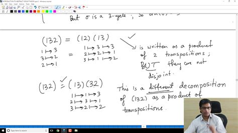 Lecture 29 - Symmetric groups IV - YouTube