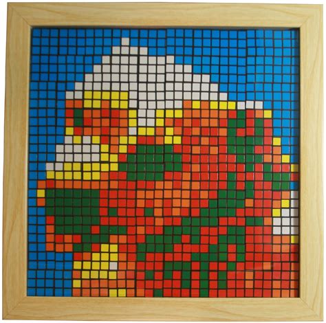 Custom Rubiks Cube Art Mosaic - Etsy