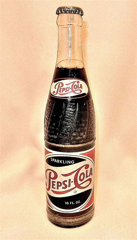 Vintage Pepsi-Cola Soda Bottle | Vintage soda bottles, Pepsi vintage, Vintage pepsi