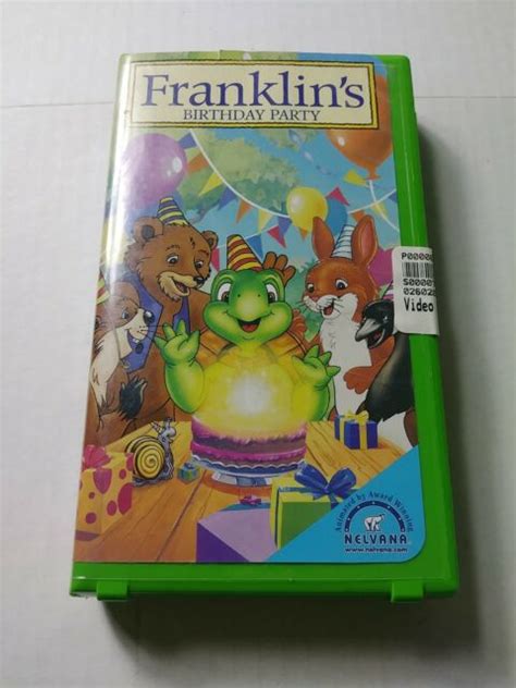 Franklins Birthday Party (VHS, 2000) for sale online | eBay