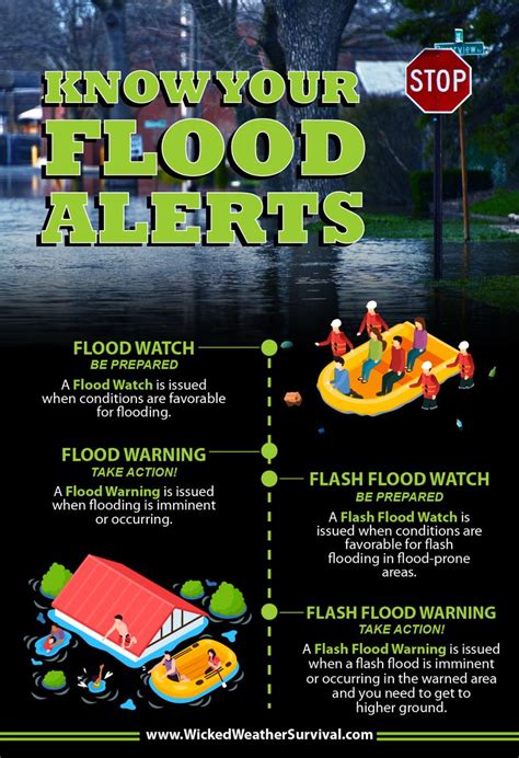 Flash Flood Alerts | Flood preparedness, Flood warning, Emergency ...