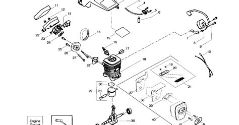 Poulan 2150 fuel line diagram