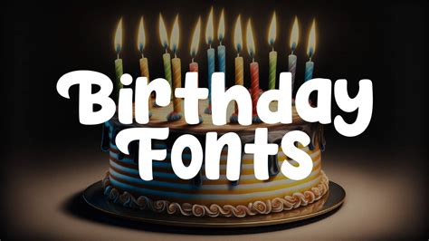 Free Download Hd Png Happy Birthday Fonts Calligraphy Png Transparent