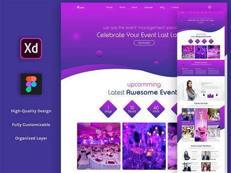 Event | Event management Website Template Design by Eclipse Intellitech ...