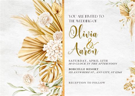 Free Wedding Invitation Clipart