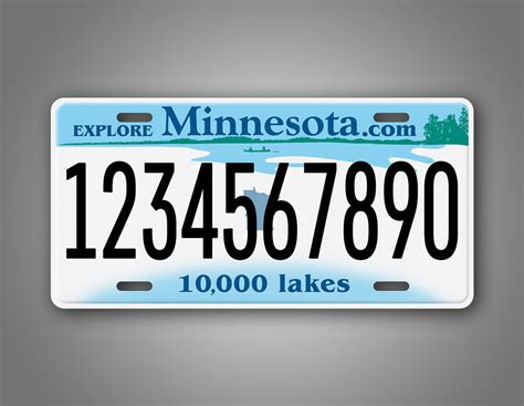 Personalized Minnesota State Custom License Plate – SignsAndTagsOnline