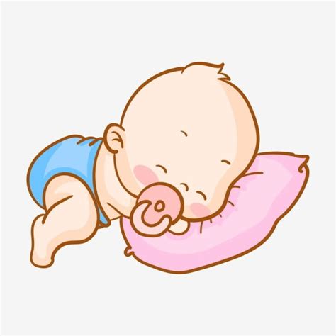 Hand Drawn Baby Vector Hd PNG Images, Hand Drawn Sleeping Baby Illustration, Baby Clipart, Hand ...