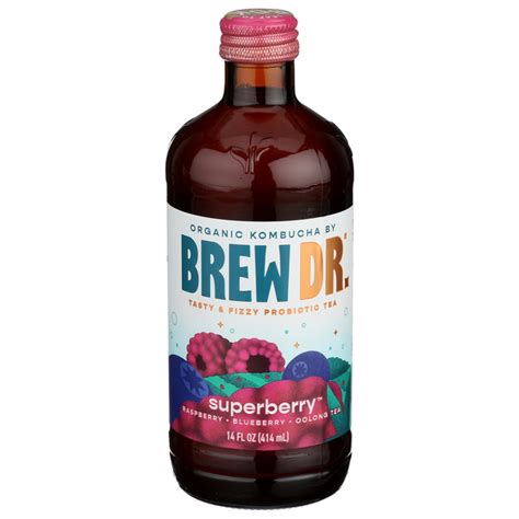 Save on Brew Dr. Superberry Kombucha Organic Order Online Delivery ...