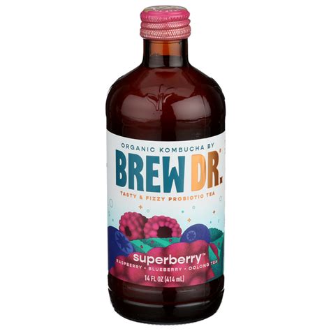 Save on Brew Dr. Superberry Kombucha Organic Order Online Delivery ...