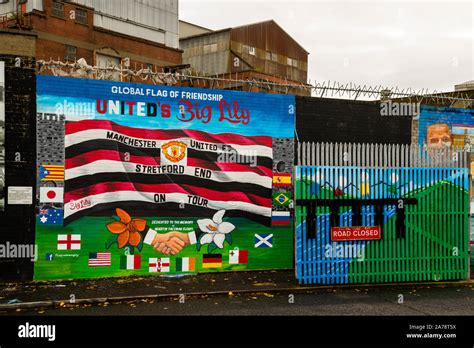 Political murals in Belfast, Northern Ireland, United Kingdom Stock Photo - Alamy