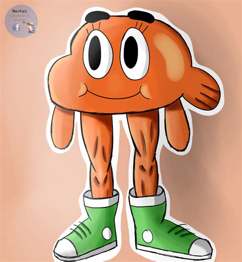 Darwin watterson - muscular legs - gumball by ezagui123 on DeviantArt