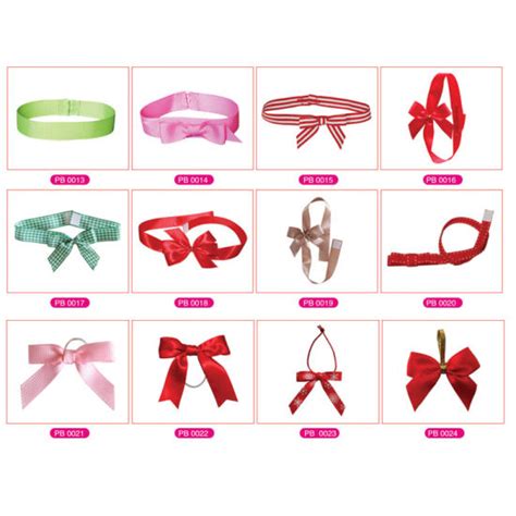 China Customized Handmade Types of Ribbon Bows for Gift Package Box Girl Dress Cosmetics Package ...