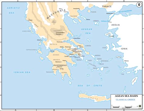 Map of Classical Greece (Illustration) - World History Encyclopedia