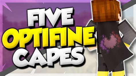 5 Optifine Cape Designs! (Best Minecraft Cape Designs) - YouTube