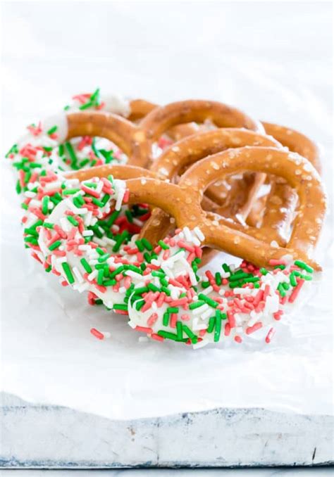 White Chocolate Covered Pretzels | Recipes From A Pantry