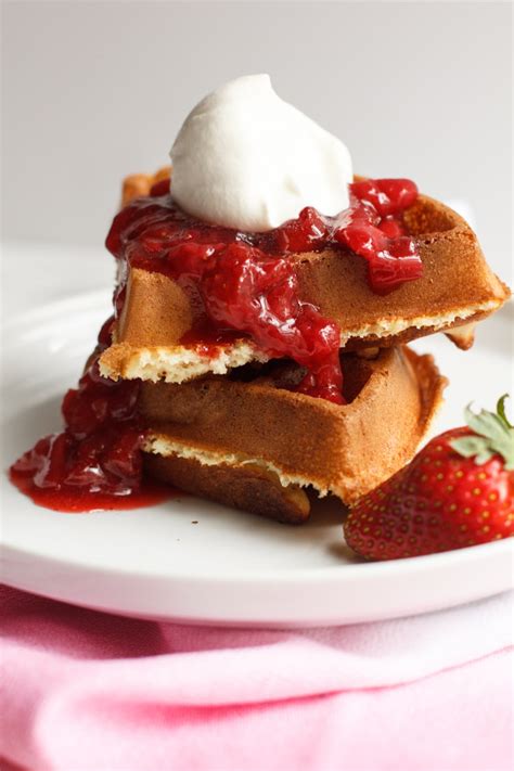 Waffles & Strawberry Syrup - Away From the Box