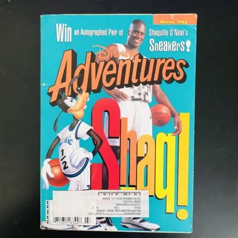 DISNEY ADVENTURES KIDS Magazine Shaq March 1995 $6.79 - PicClick