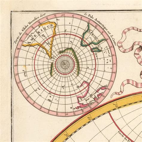 Old Map of the World 1730 Antique Map Very Rare Fine | Etsy