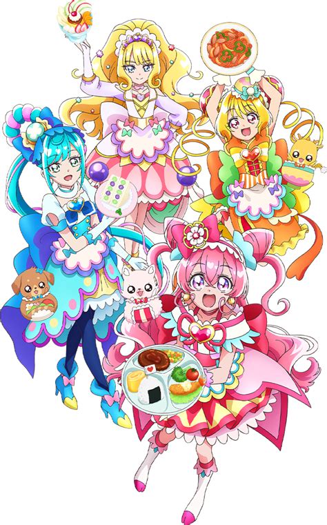 Delicious Party Precure [Movie Render] by FFPreCureSpain on DeviantArt