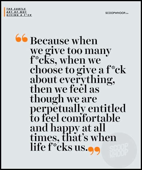 ‘The Subtle Art Of Not Giving A F*ck’ Quotes That Are The Reality Check ...