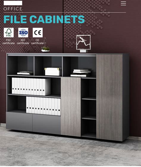 Melamine Panel Storage Office file Cabinet | MIGE Office Furniture