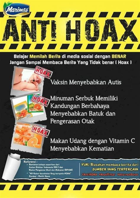 Poster Anti Hoax | Belajar Dibayar