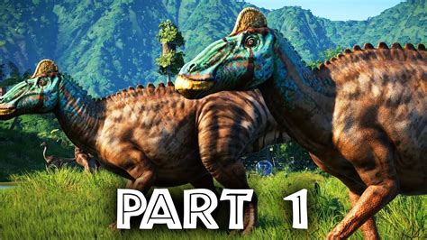 Jurassic World Evolution Gameplay Walkthrough Part 1 (Full Game) - YouTube