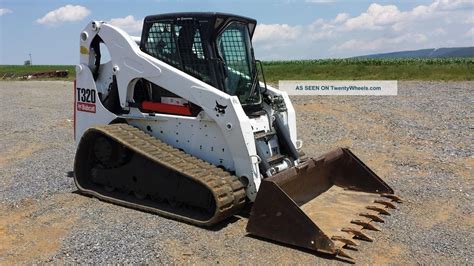 2010 Bobcat T320 Track Skid Steer Loader Diesel Machine Tractor Construction.