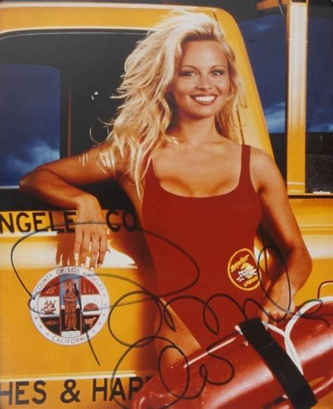 PAMELA ANDERSON BAYWATCH MEMORABILIA - Current price: $1500