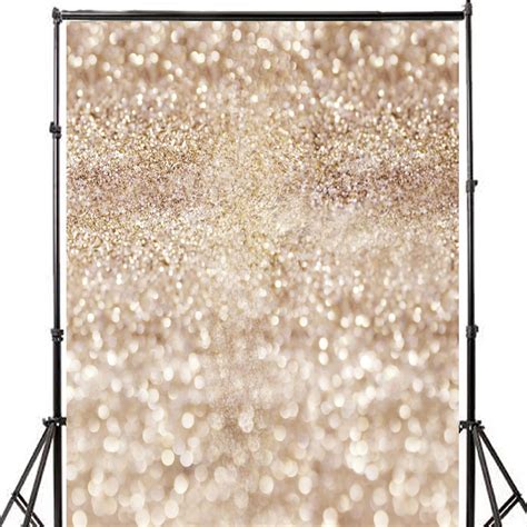 3x5FT 5x7FT Vinyl Beige Glitters Shining Photography Background Backdrop Studio Prop – Alexnld.com