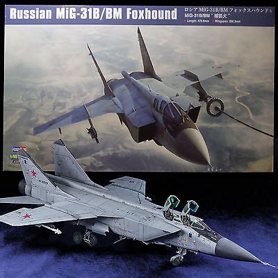 HOBBY BOSS 1/48 RUSSIAN MIG-31B/BM FOXHOUND MODEL KIT 81754 6939319217547 | eBay