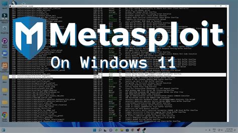 how to install metasploit in windows 11 | metasploit-framework | 2022 [Hindi] - YouTube